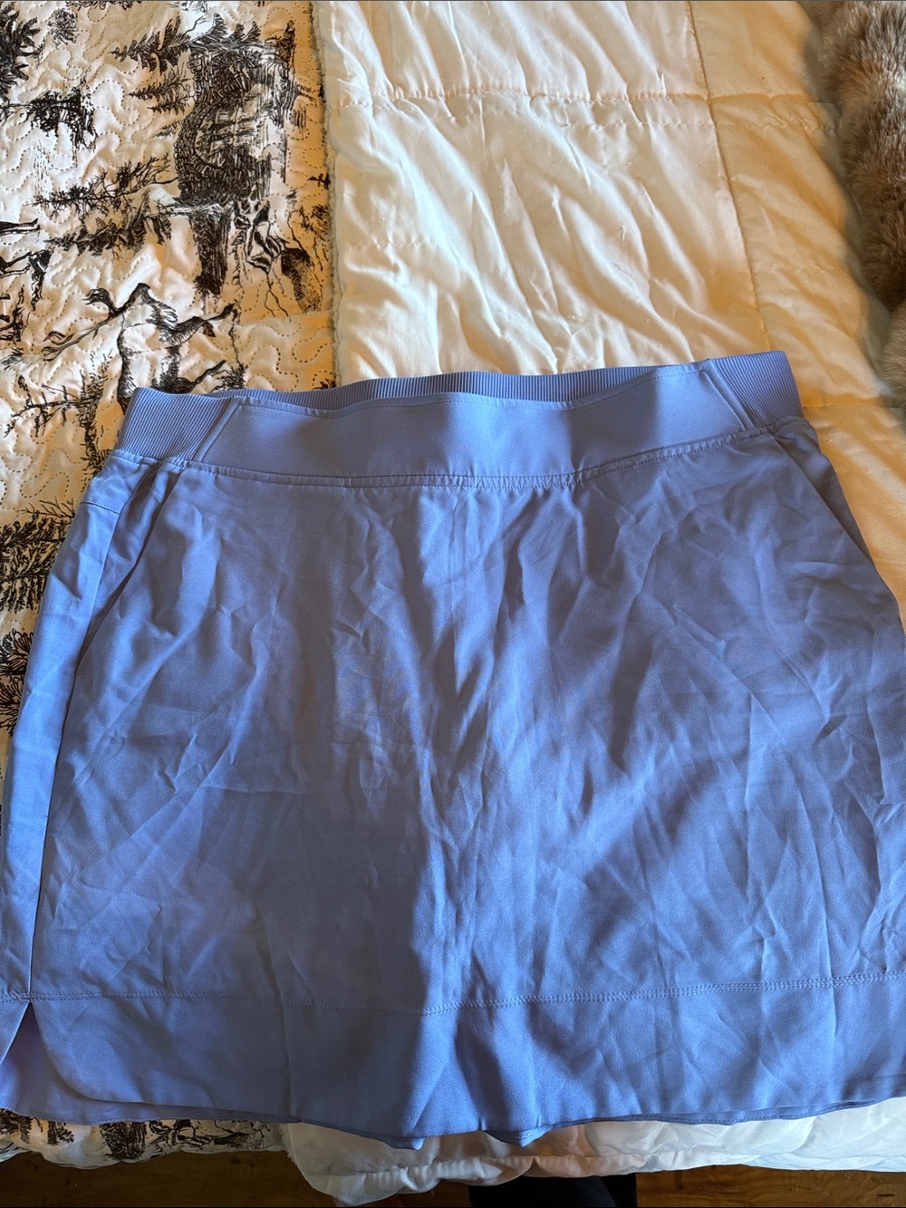 Cypress Club Athletic Skort in Light Periwinkle Blue